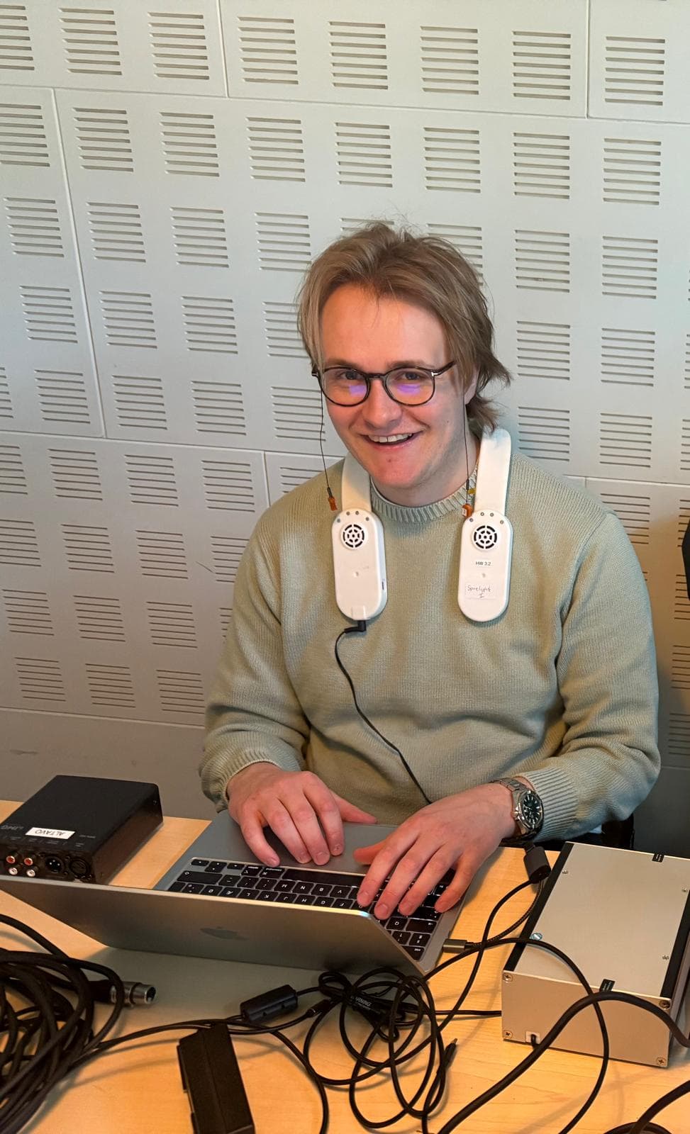 Recording sessions are held at our Copenhagen studio with a moderator present